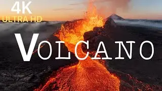 Volcanos🌋& lava in 4K  Videos ULTRA HD HDR 60(FPS)