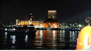 Night view of gate way || Alibaug Ferries | Mumbai To Alibaug Ro Ro Ferry | Mumbai To Alibaug Boat