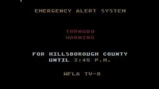 Tornado Warning: Hillsborough, FL