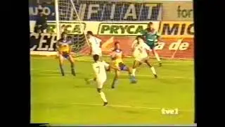 Albacete 0 - Cádiz 1. Temp. 91/92. Jor. 4.  Informativo regional.