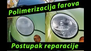 Prvi put radim Polimerizaciju farova?! Neverovatni rezultati!