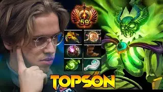 TOPSON PUGNA GAMEPLAY | SOLO RANKED MATCH | DOTA 2 PLAYER PERSPECTIVE / PRO PLAY