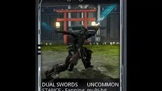 Warframe: Swirling Tigers Melee Combo Demonstration