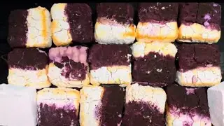 Pasted dyed gymchalk blocks crushing asmr edits @ColourChalk #asmr #crunchy #community
