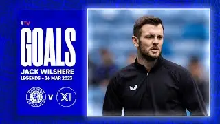 LEGENDS GOAL | Jack Wilshere | Rangers Legends 1-2 World Legends