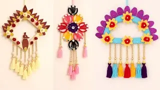 Easy & Beautiful Woollen Wall Hanging Ideas | घर को सजाने के लिए बनाएं ऊन से नए डिजाइन की तोरण