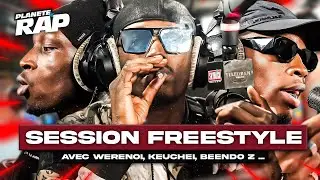 SESSION FREESTYLE avec Werenoi, Beendo Z, Keuchei, EspritLvarge, VVES & Le 6 ! #PlanèteRap