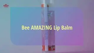 Organic Handmade Lip Balm|Bee AMAZING Lip Balm| Queen Bee Lip Balm|Beeswax Lip Balm| Soft Lips❤️❤️❤️