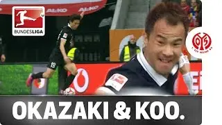 Asian Power - Japan's Okazaki and South Korea's Koo Fire Mainz to Victory