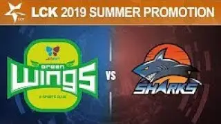 JAG vs ES Sharks Game 1   LCK 2019 Summer Promotion Round 1   Jin Air Green Wings vs ESS G1