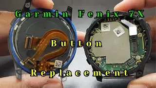 Fixing Broken Button on Garmin Fenix 7X | DIY Switch Replacement Guide