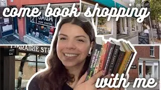 come book shopping with me! | independent book stores (montreal)