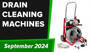 ТОП-6. Лучшие машины для прочистки канализации 2024 года