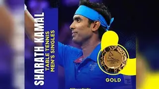 Sharath Kamal Wins Gold Men's Table Tennis Highlights CWG 2022