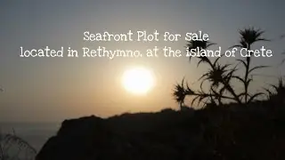 Exclusive Seafront Plot at Rethymno / Crete / Greece