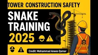 Image Tower Construction Safety: Snake Training For 2024 !  Image Tower For Your Snake Training