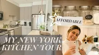 MY NEW YORK APARTMENT KITCHEN TOUR 2020 | DINING ROOM + KITCHEN