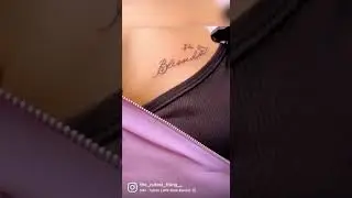 Collarbone tattoos for girls 🔥😍 - unique collarbone tattoos | Blessed | #trending #shorts #ytshorts