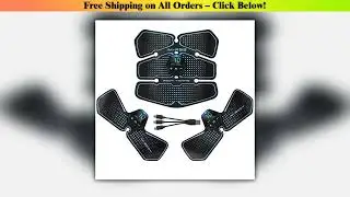 Abdominal Muscle Stimulator Trainer EMS Abs Fitness Equipment Training Gear Muscles