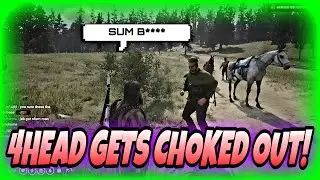 4head Gets Choked Out | Red Dead Redemption | NoPixel GTA RP | NoPixel Clips