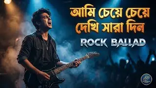 আমি চেয়ে চেয়ে দেখি সারা দিন &bull; ROCK BALLAD | Rock Version Cover | Shyamal Mitra Classic Revived