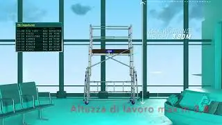 ZTOWER by esvelt - trabattello telescopico in alluminio ad apertura rapida