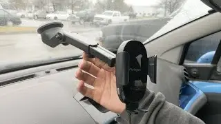 Auto Clamping Mount!&nbsp;Florington Smart Sensor Car Wireless Charger REVIEW!