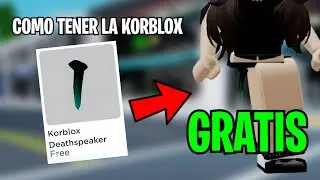El *CÓDIGO SECRETO* para CONSEGUIR LA KORBLOX GRATIS en BROOKHAVEN