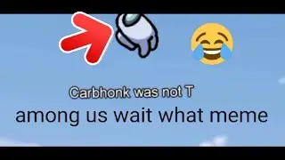 among us wait what meme