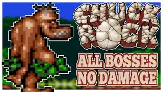 🚨 CHUCK ROCK HUMILLA A CADA JEFE 😈 &iexcl;NO DAMAGE TOTAL! (SEGA GENESIS ALL BOSSES)