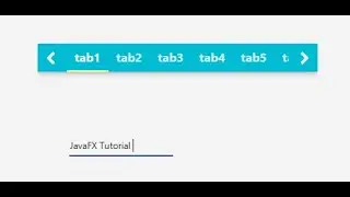JavaFX Material Design JFoenix Tutorial 54 - JFXTabPane