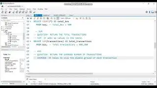 SQL AVG() function explained in a real life scenarion for Beginners.