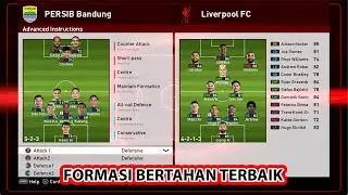 Formasi Bertahan & Nyerang Counter Attack Terbaik PES eFootball 2026 PC & PS4, LAWAN SUSAH CETAK GOL