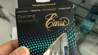 Self ear piercing kit | disposable ear piercing kit / link in description
