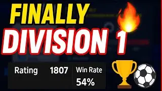 Finally Reached Division 1 in eFootball 2026 | Road to Glory