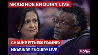 NKABINDE ENQUIRY LIVE | CHAUKE FITNESS UNDER INTENSE SCRUTINY