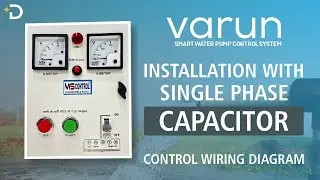 Single Phase Capacitor Starter - Varun Installation Process in few minutes. #installation