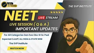 Neet 2026 Counselling Refund Revised Cutoff MBBS Cutoff PwD Latest Updates Live Session Q & Answers