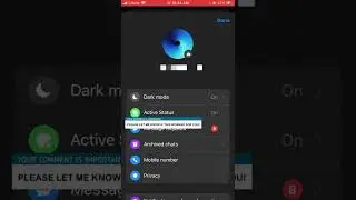 Turn OFF Dark Mode on Messenger
