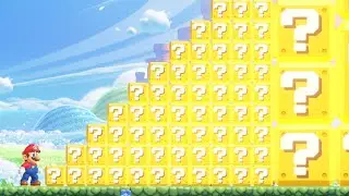 Can Mario Jump over 999 Item Blocks in Super Mario Bros. Wonder?
