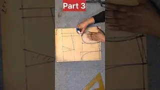princess cut blouse cutting part 3 #fashion #download sabir pattern institute