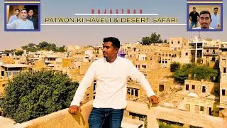 Jaisalmer Desert Safari & Sunset Magic! 🐪🌅 Patwon Ki Haveli + Thar Jeep & Camel Ride Vlog