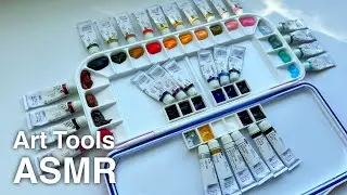 [ASMR] 수채화 물감
