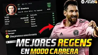 🔥COMO ENCONTRAR los MEJORES REGENS en MODO CARRERA de FC 25!😱✅