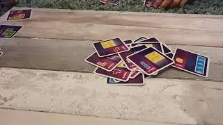 Playing the new Tetris Speed Card Game #Gifted