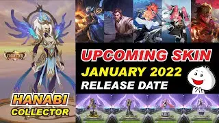 MLBB NEW SKIN UPDATE JANUARY 2022 RELEASE DATE | Hanabi Collector | Starlight | Alucard Star Wars
