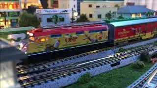 Train Layout Christmas 2020 N Scale.
