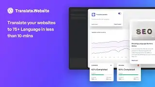 Translate Any Website to 75+ Languages in just 10 mins with No-Code Solution | Vitra.ai