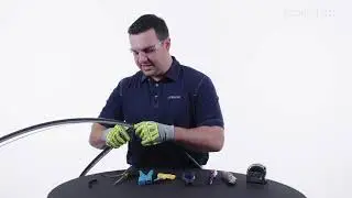 End Access of a Dielectric SST-UltraRibbon&trade; Cable