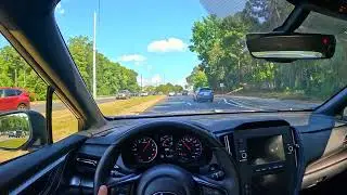 2023 Subaru WRX - POV Drive No Talking (Binaural Audio)